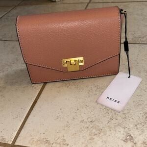 REISS MINNIE mini metal clasp, NWT